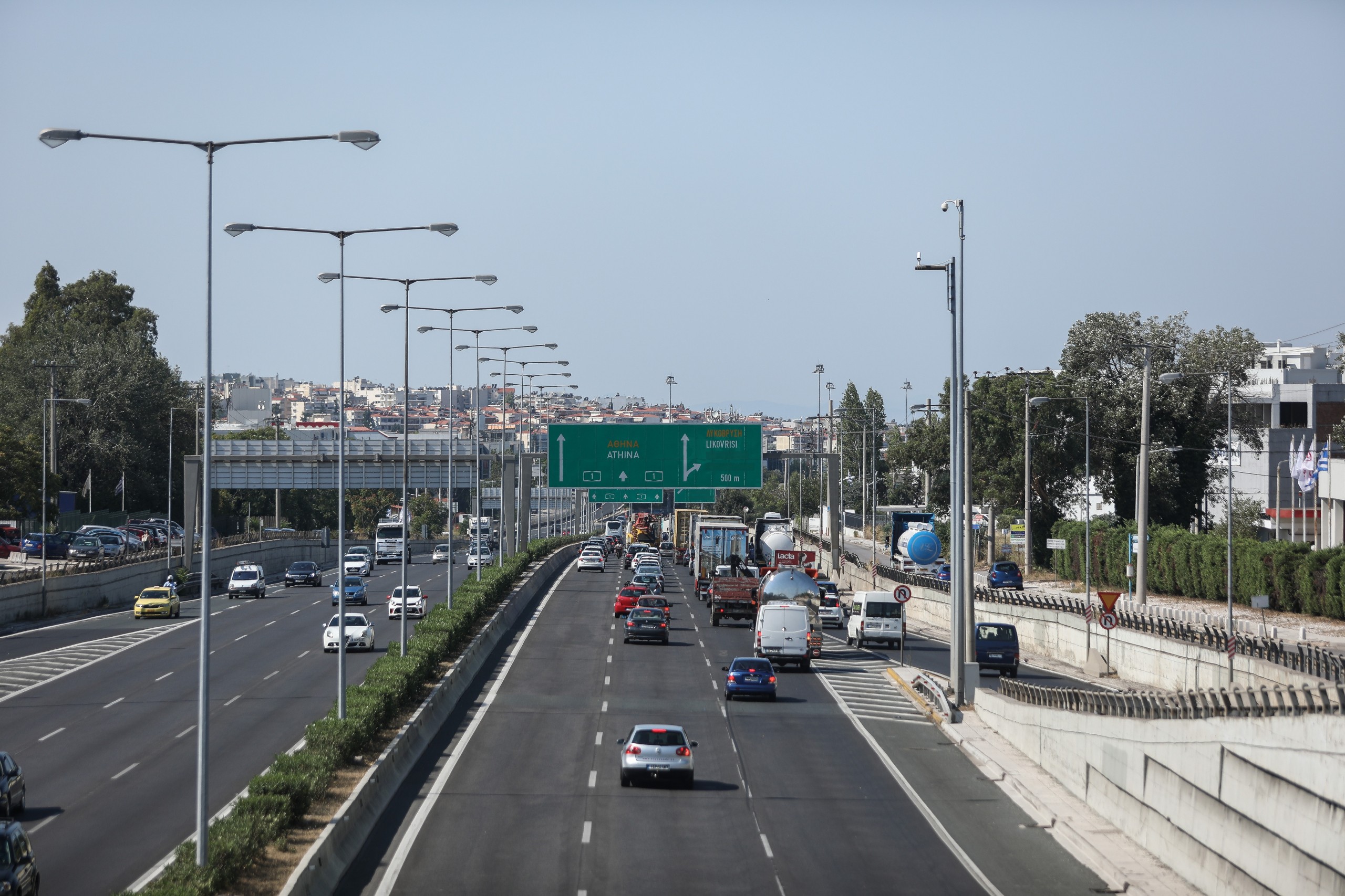 Κυκλοφοριακές ρυθμίσεις στην Εθνική Οδό από τις 29 Οκτωβρίου