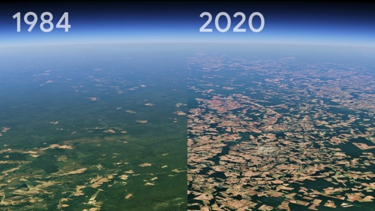 Google Earth Timelapse: Πώς άλλαξε η Γη από το 1984 μέχρι το 2022