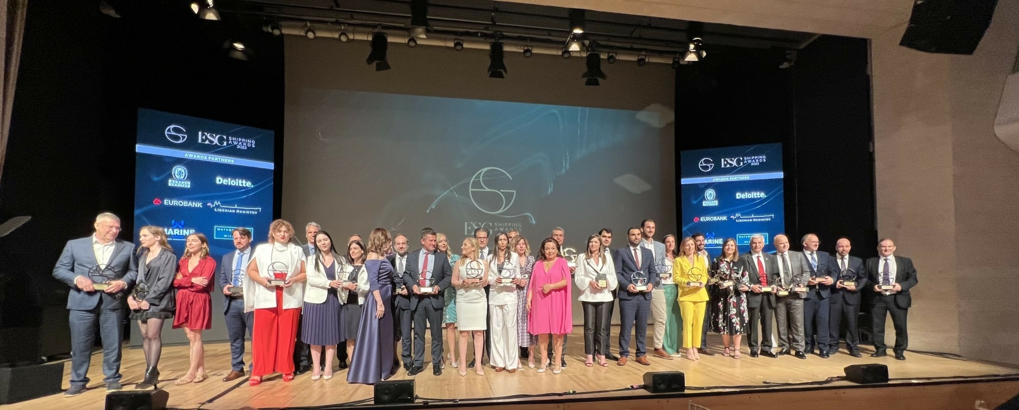 Ελληνική ναυτιλία: Οι εταιρείες που τιμήθηκαν με τα ESG Shipping Awards (pics)
