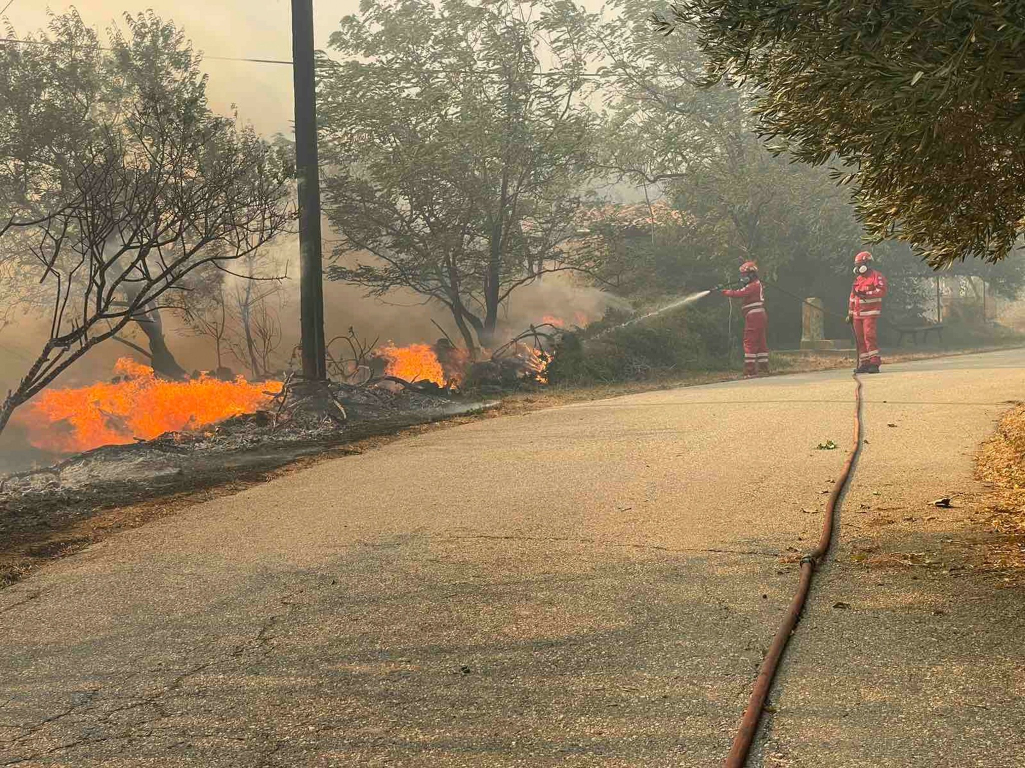 Συνεχίζεται η μάχη των πυροσβεστών στον Έβρο – Ανάμεσα σε Γιαννούλη και Κορνοφωλιά η φωτιά