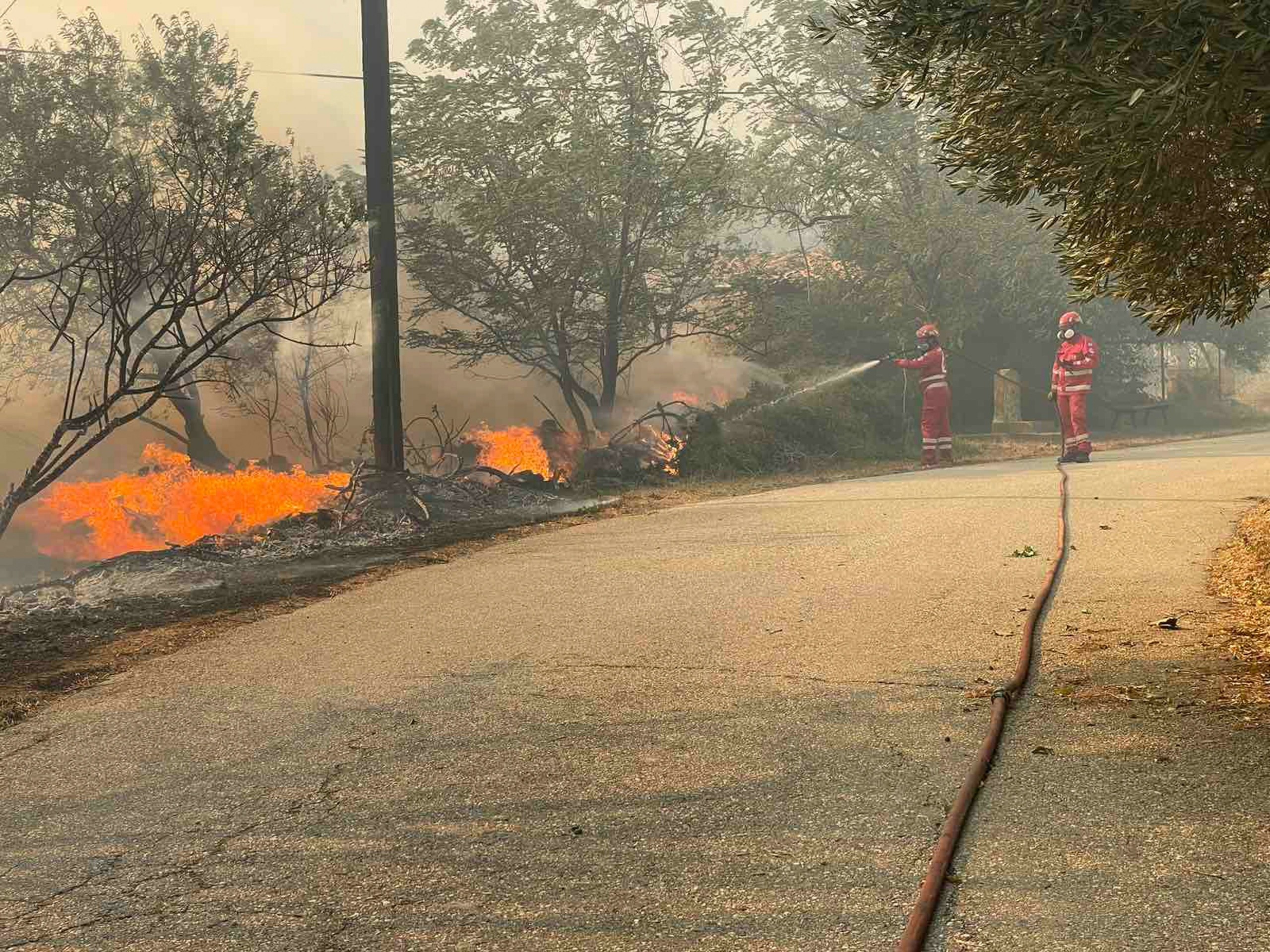 Αλεξανδρούπολη: Ενεργοποιήθηκε η υπηρεσία Copernicus λόγω της πυρκαγιάς (Pic)