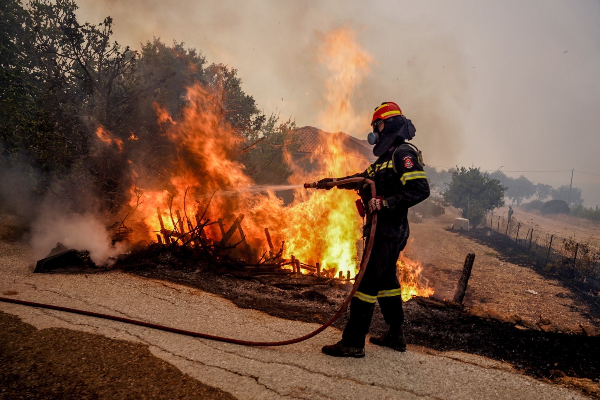 Φωτιά στην περιοχή Μεταξάδα – Κινητοποιήθηκαν πάνω από 70 πυροσβέστες