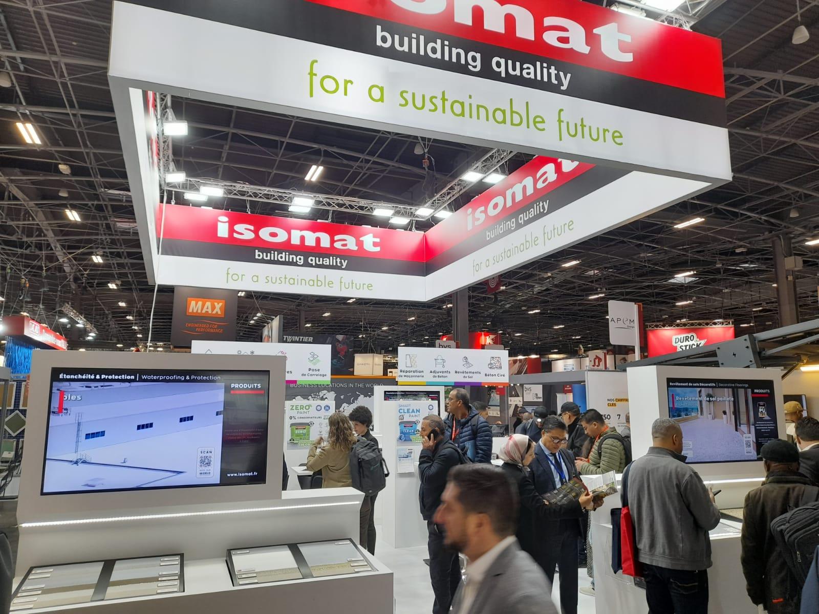 Στη διεθνή έκθεση BATIMAT 2024 συμμετείχε η ISOMAT – Συνεχίζει τη στρατηγική εξωστρέφειας (Pics)