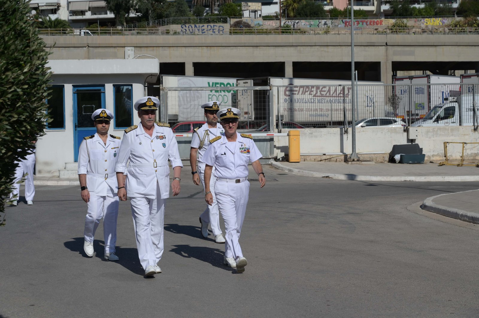 Επίσκεψη του Αρχηγού της Ιταλικής Ακτοφυλακής στο Αρχηγείο Λιμενικού Σώματος