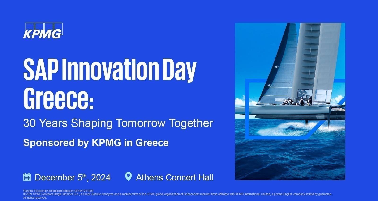 Η KPMG στην Ελλάδα συμμετέχει ενεργά στο SAP Innovation Day στην Αθήνα (pics)