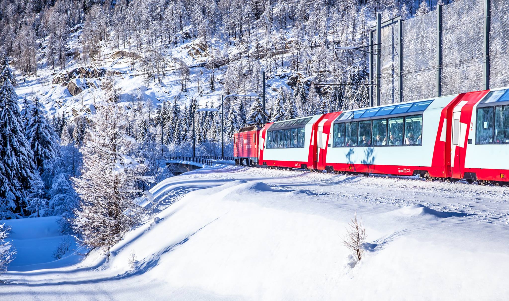 Glacier Express – To εξπρές των παγετώνων με τη μαγευτική θέα στις ελβετικές Άλπεις