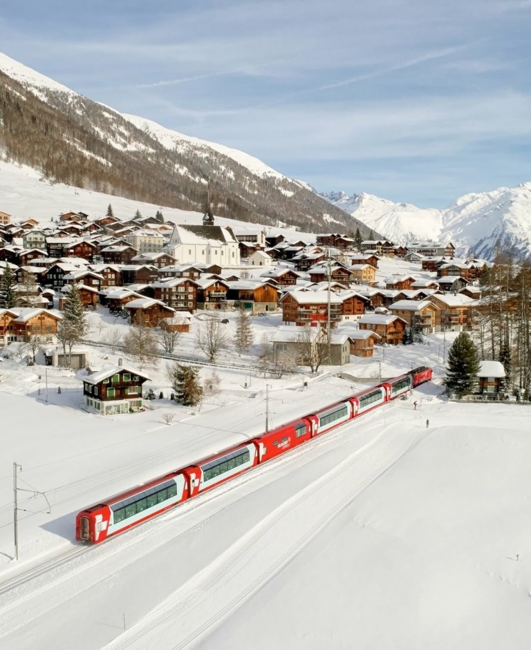 Glacier Express – To εξπρές των παγετώνων με τη μαγευτική θέα στις ελβετικές Άλπεις