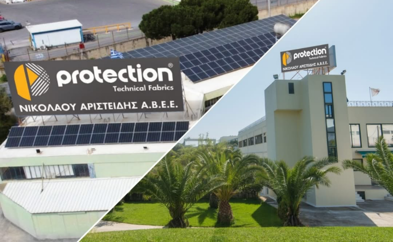 Πάνος Νικολάου (Protection): Η εταιρεία που παράγει 15 m2 υφάσματος από κάθε ανακύκλωση 200 πλαστικών μπουκαλιών