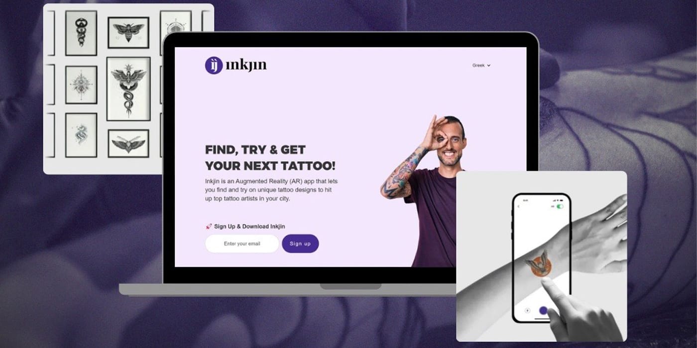 Inkjin: Μια ελληνική Startup καινοτομεί διεθνώς στον κλάδο του τατουάζ 