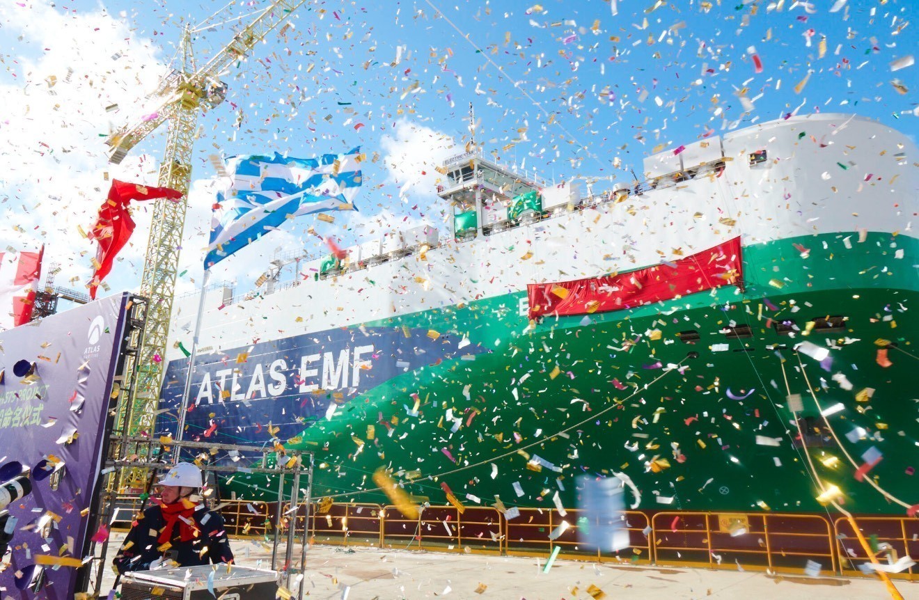 ELECTRIC STAR: Το νέο υπερσύγχρονο PCTC της Atlas Maritime (pics)